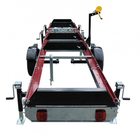 Układ jezdny przyczepka RST4 (4kpl. podpórek) do Traka Optimat Timberland TMC660 TMG660