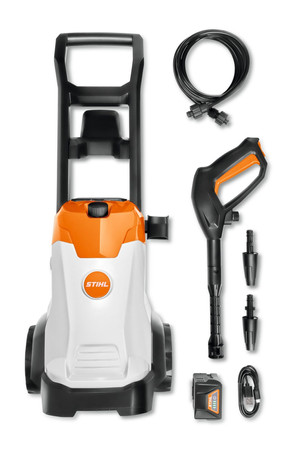 Myjka wysokociśnieniowa zabawka Stihl z akumulatorem