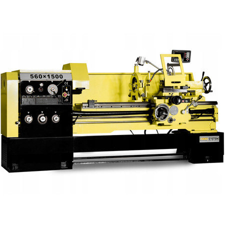 Tokarka do metalu 560x1500 z cyfrowym odczytem położenia Viber-System
