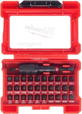 ZESTAW BITÓW COMPACT 32szt MILWAUKEE 4932464240