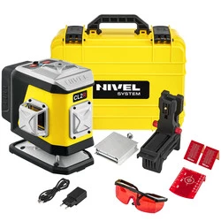 Laser krzyżowy (czerwony) 2x360 Nivel System CL2R