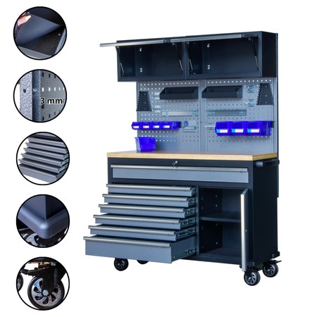 Szafka warsztatowa mobilna VIBER MODEL M1360