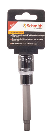 Nasadka 1/2" z długim bitem imbusowym E8 NS-BH12-8-2