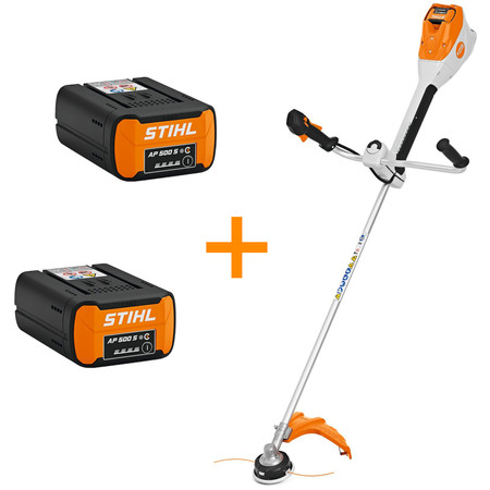 Kosa akumulatorowa Stihl FSA 200 36V z 2x akumulator AP 500 S