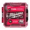 Zestaw nasadek bitów z grzechotką 1/4'' 25szt Milwaukee 4932499470