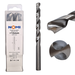 Wiertło do metalu 5 szt. 13mm Nomi hrc vector do stali tworzyw drewna żeliwa