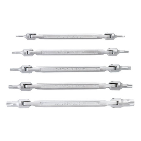 Klucze przegubowe TORX 5 SZT. NEO Tools 09-116