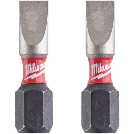Bity udarowe SL 0.8x6.5 25mm 2szt Milwaukee 4932430902