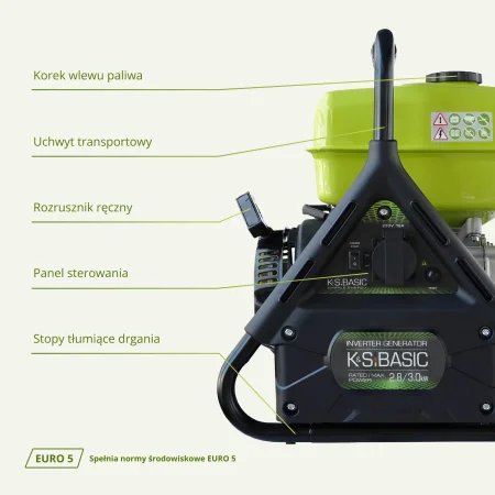 Agregat prądotwórczy inwertorowy Konner-Sohnen KSB 31i generator
