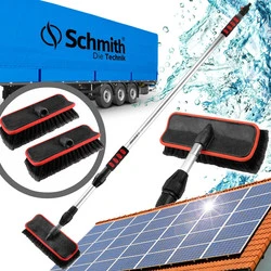 Szczotka teleskopowa do mycia paneli samochodu 200-490cm Schmith + ZESTAW