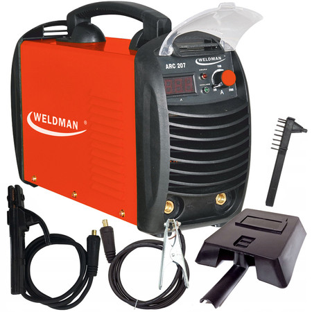 Spawarka Inwertorowa 230V ARC 207 WELDMAN 103014