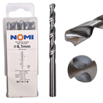 Wiertło do metalu 10 szt. 6,1mm Nomi hrc vector do stali tworzyw drewna żeliwa