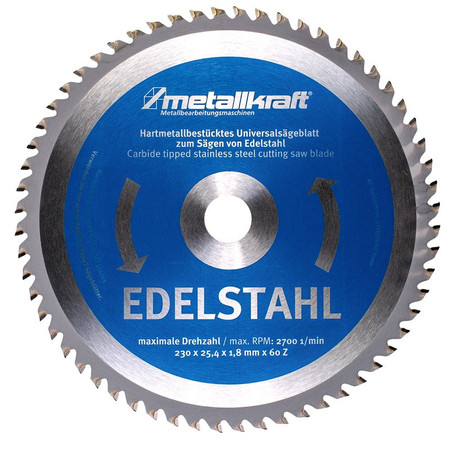 TARCZA DO STALI NIERDZ. 230mm METALLKRAFT 3850233