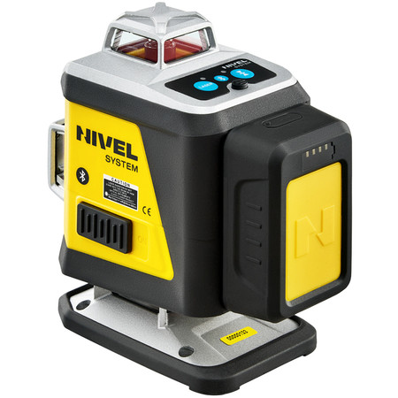 Laser krzyżowy (niebieski) 4x360 Nivel System CL4B + tyczka zestaw