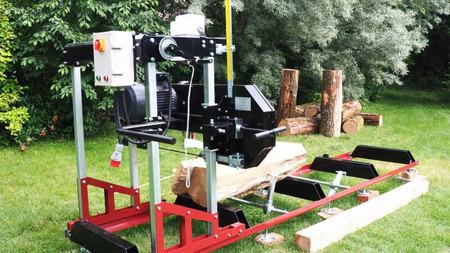 Trak taśmowy elektryczny OPTIMAT Timberland TMC 790S z osłoną taśmy