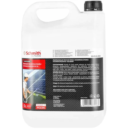 Preparat do mycia paneli fotowoltaicznych 5L Schmith SCH07L01005