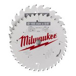 ZESTAW TARCZ DO DREWNA 5/8'' 165mm 2szt MILWAUKEE 4932479837