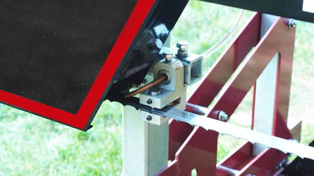 Trak taśmowy spalinowy OPTIMAT Timberland TMG 660S z osłoną taśmy oraz układem jezdnym RST6