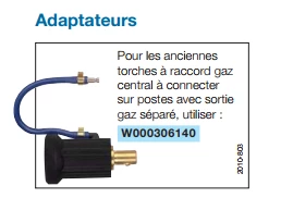 ADAPTER DO UCHWYTU TIG WELDLINE W000306140