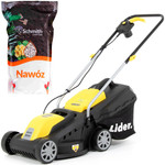 Kosiarka elektryczna 1300W 33cm Lider YK1300 + Nawóz gratis