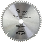 Tarcza Piła Do Drewna 300x32mm 60T Geko G00151