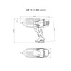 Klucz udarowy 18 V SSW 18 LTX 600 Metabo 602198660