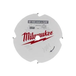 Tarcza pilarska do drewna 165x15,87mm 4 zęby Milwaukee 4932493217