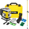 Laser krzyżowy (niebieski) 4x360 Nivel System CL4B + tyczka zestaw