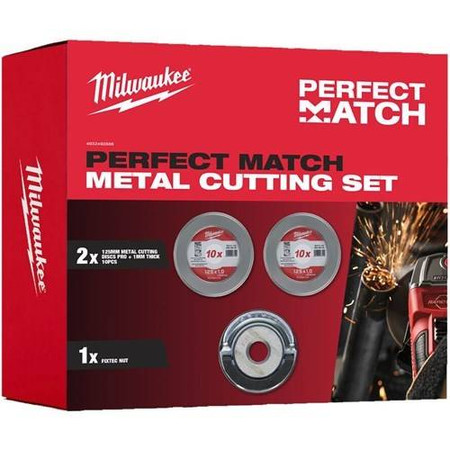 Zestaw Perfect Match tarcze do cięcia Milwaukee 4932492888