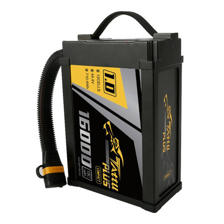 Akumulator Tattu Plus 1.0 Compact version 16000mAh 12S 15C 44.4V Lipo pack z konektorem AS150U