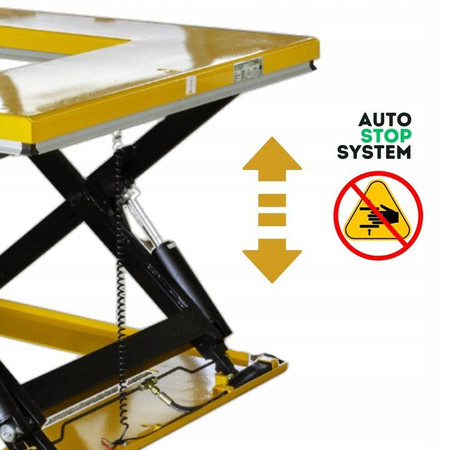 Podnośnik stół nożycowy hydrauliczny 1000kg 1T Viber-System SNNU1000