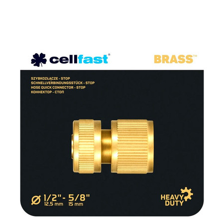 Szybkozłącze - Stop 1/2'' BRASS Cellfast 52-820