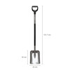 Łopata Ergonomic szara FISKARS 1070058