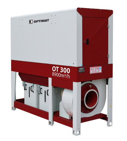 Odciąg do trocin OPTIMAT OT 8900 m3h seria 300 SAFE