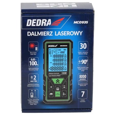 Dalmierz laserowy 100m Dedra MC0935