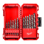 Zestaw wierteł do metalu 1-10mm HSS-G 19szt Milwaukee 4932493869