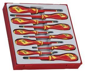 ZESTAW WKRĘTAKÓW 10-EL.1000V TENG TOOLS 174390104