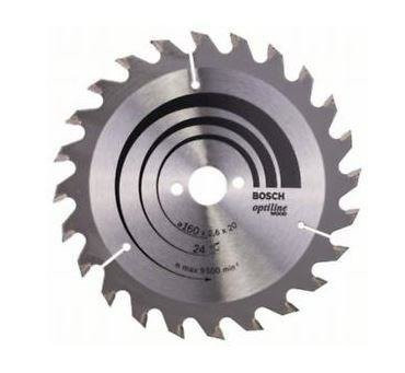 Tarcza Pilarska OP WOH 160x20/16-24 Bosch 2608640596