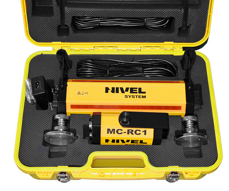 Niwelator laserowy z systemem sterowania maszyn Nivel System NL620 + zestaw