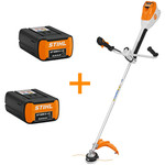 Kosa akumulatorowa Stihl FSA 200 36V z 2x akumulator AP 500 S