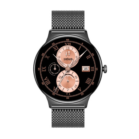 Smartwatch Colmi V89 (stalowy czarny)