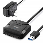 Adapter USB 3.0 - SATA UGREEN do dysków 2,5''/3,5'' (czarny)