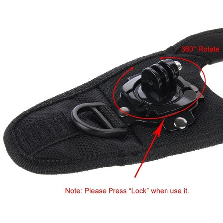 Opaska na nadgarstek Puluz z mocowaniem kamery sportowej (m.in. Ace Pro 2, Osmo Action 5 Pro)