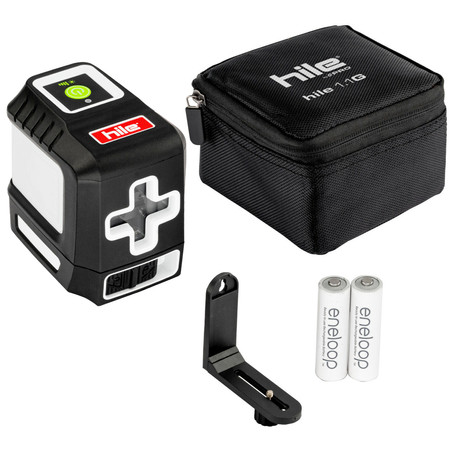 Laser krzyżowy Hile 120G (zielona wiązka) zestaw PRO HI-L1001