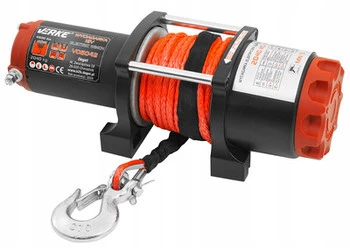 Wyciągarka elektryczna 2040kg 24m 12V wciągarka linowa Verke V06042
