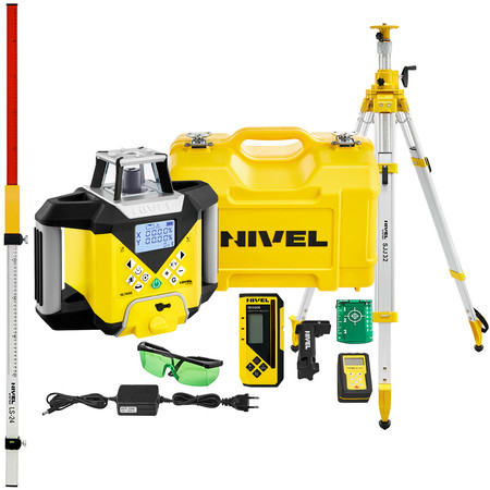 Niwelator laserowy (zielony) Nivel System NL740G Digital + zestaw