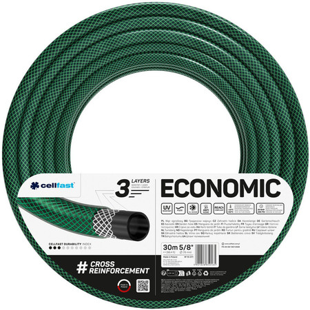 Wąż Ogrodowy 5/8'' 30m ECONOMIC Cellfast 10-011
