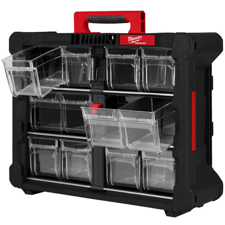 Organizer z pojemnikami Packout Milwaukee 4932498323