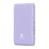 Magnetyczny mini powerbank Baseus 5000mAh 20W (fioletowy)