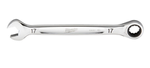 Klucz Płasko-Oczkowy z Grzechotką 17mm Milwaukee 4932471510